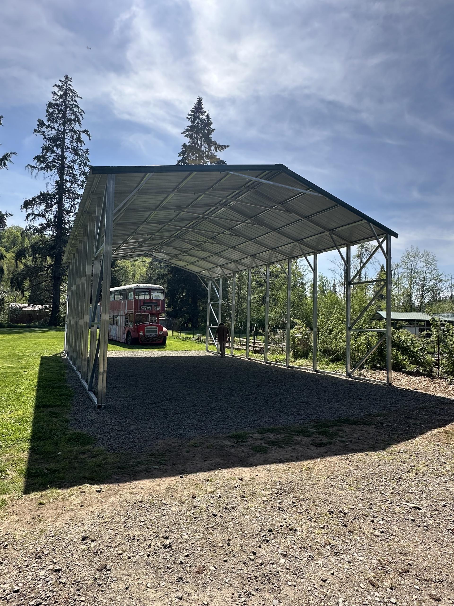 M&C Metal Buildings completed project