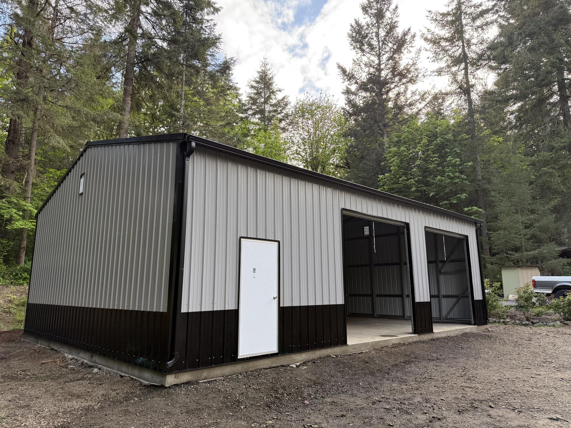 M&C Metal Buildings custom steel garage