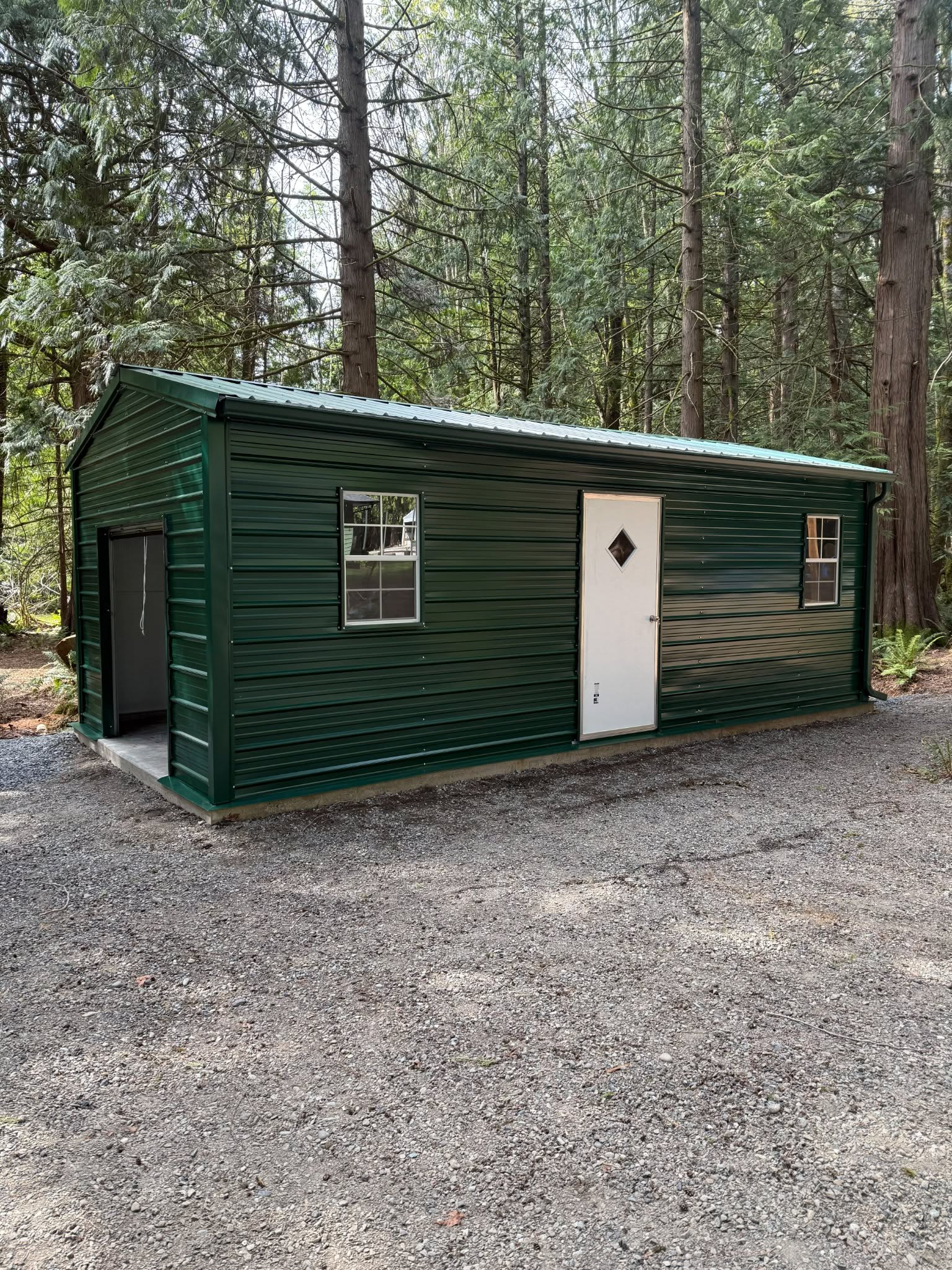 12x24 enclosed garage